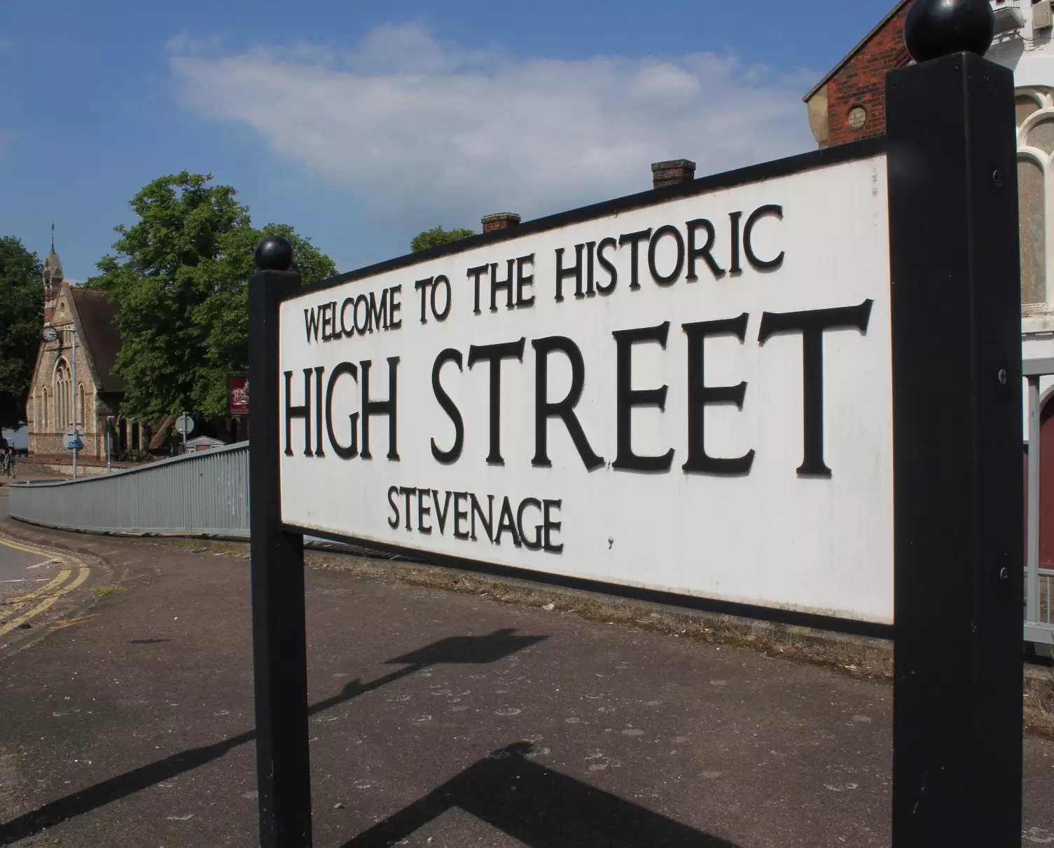 Stevenage Old Town High Street